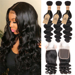 Collection image for: Hair Bundles with Closures 💎