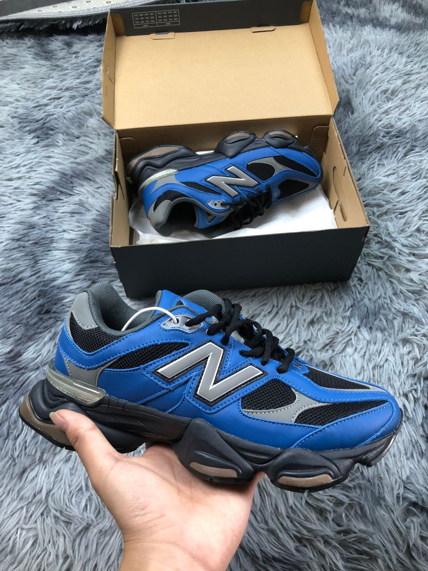 New Balance 9060 Big Kid Blue Agate
