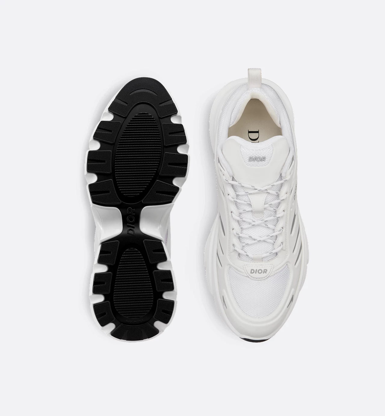 Dior B30 Sneaker – White / Silver
