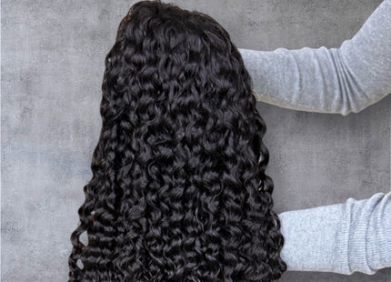 ✨ Water Wave 13x4 Full Frontal Wig – 200% High Density ✨ 100% Human hair
