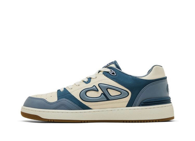 Dior B27 Low Sneaker – Cream & Blue