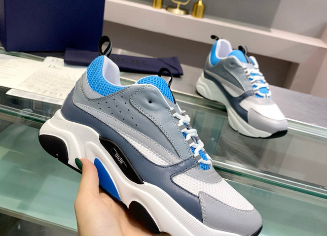 Dior B22 Sneaker – Blue & Grey