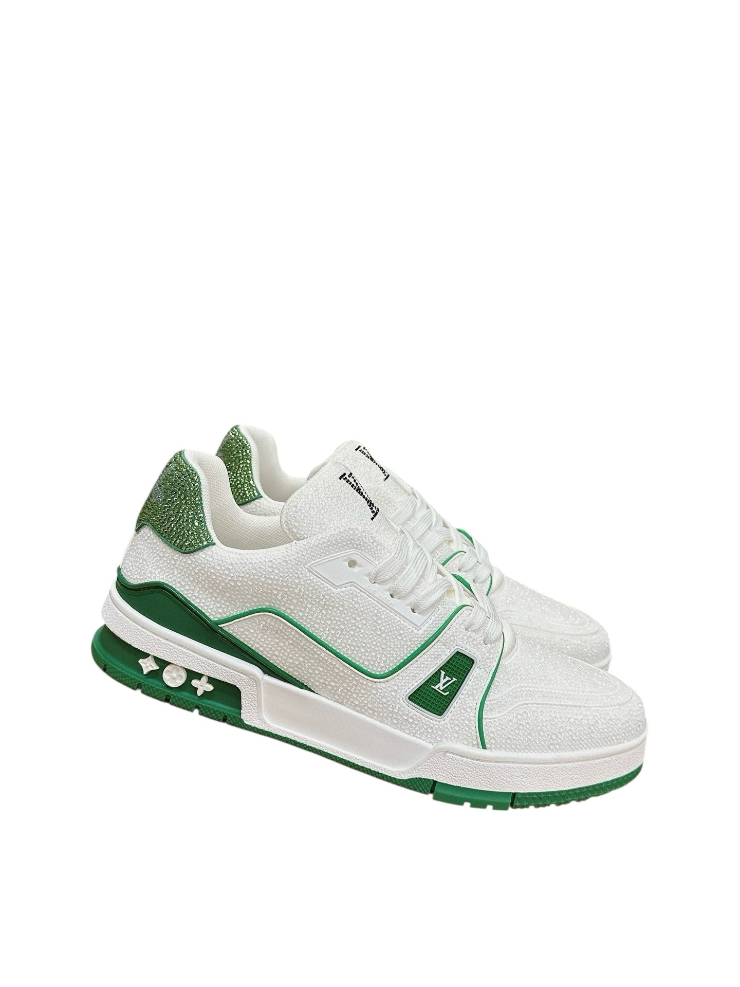 Louis Vuitton LV Trainer Sneaker – Crystal Edition