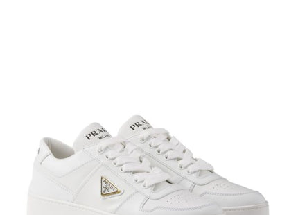 Prada Flatform Downtown Leather Sneaker