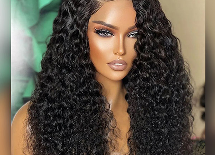 ✨ Water Wave 13x4 Full Frontal Wig – 200% High Density ✨ 100% Human hair