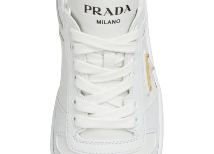 Prada Flatform Downtown Leather Sneaker