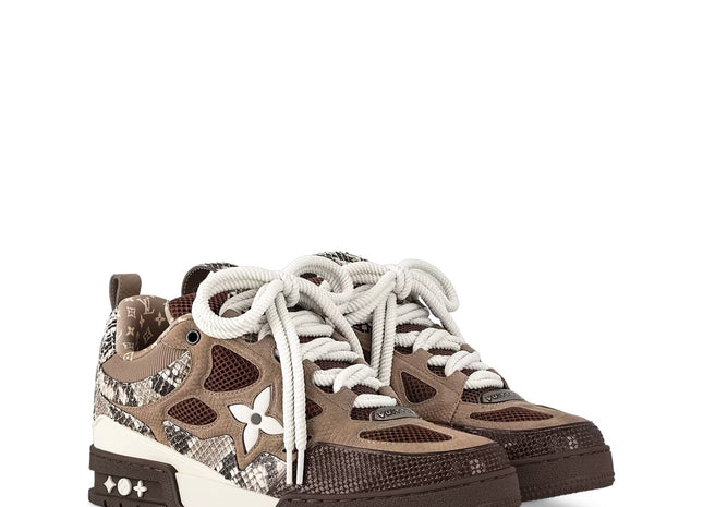Louis Vuitton LV Trainer Sneaker – Brown Python Edition