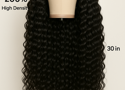 ✨ Water Wave 13x4 Full Frontal Wig – 200% High Density ✨ 100% Human hair