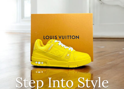 LOUIS VUITTON Trainers 'Yellow Monogram'